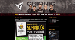 Desktop Screenshot of crionic.cz